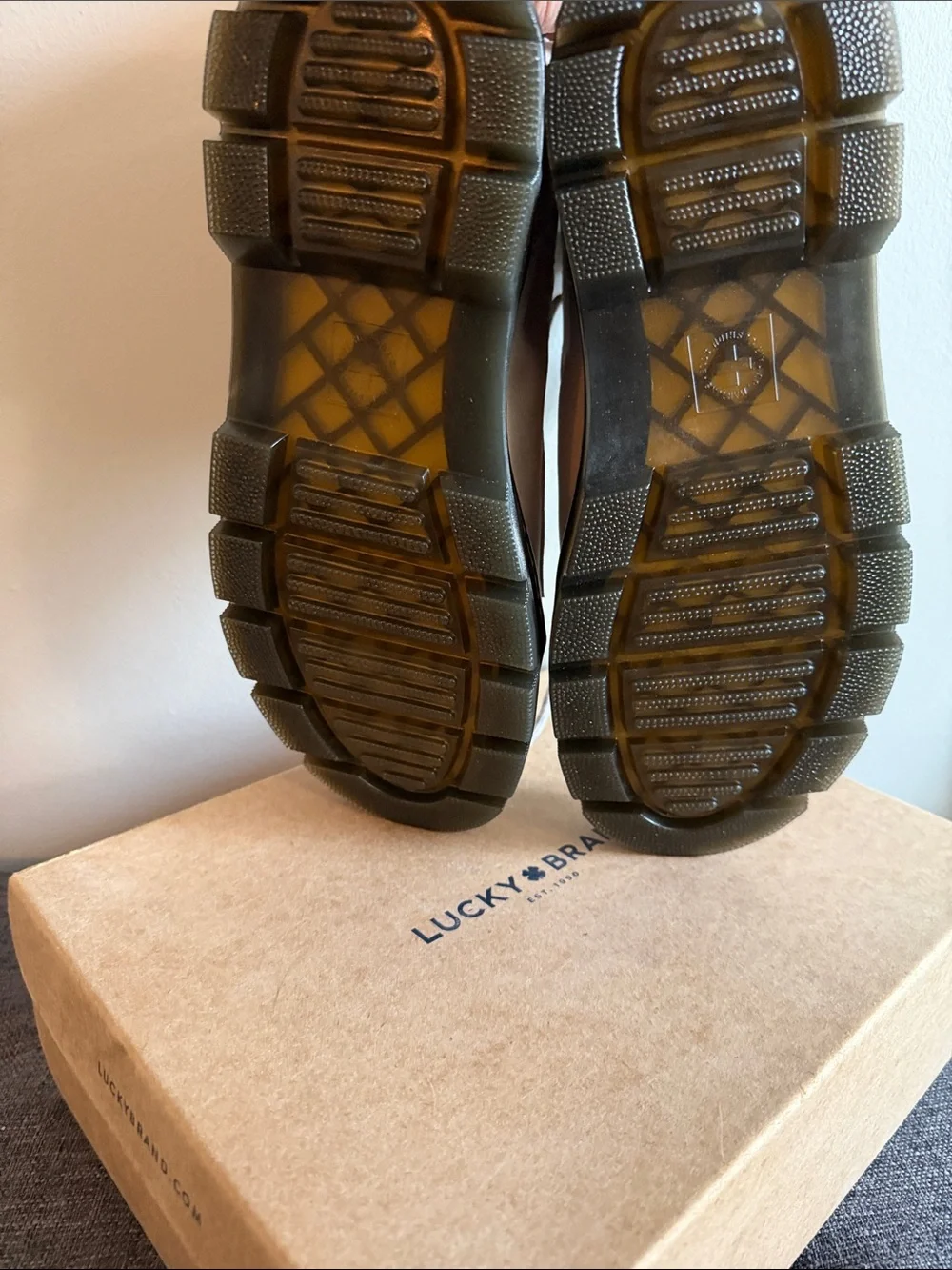 Dr Martens-Tan Combat Boots Men USA 9